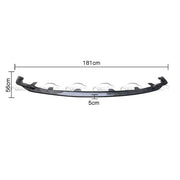 Lexus RC200t/300/350 F Sport Front Lip Spoiler 2014 - 2018 Carbon Fiber product image 1